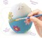 3D Easter Egg Painting Kit – DIY Ceramic Plaster Craft Set with Paints & Brushes for Kids & Adults, Easter Basket Stuffers & Spring Gifts